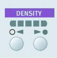 Adjusting Density Adjust quality by changing your original document to a lighter or darker contrast.