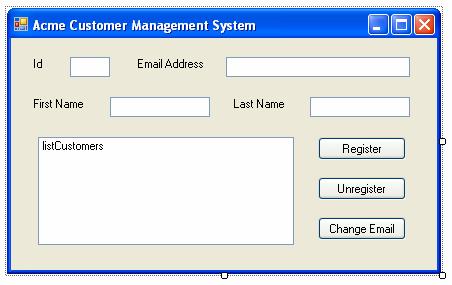 CppEss Chapter 6 Introduction Lab 6 A GUI for Acme In this lab, you will implement a GUI interface for the Acme customer management system implemented in the previous chapter.