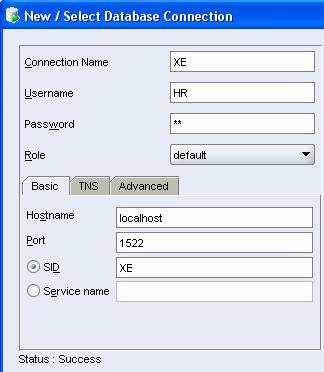 Database Connections Create and test connections For multiple databases For multiple schemas Store often-used connections Import and