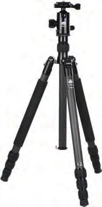T04X Series Travel tripods with head colourful, compact, multi-function Head support plate The aluminium head support plate is fitted with a set screw to secure the head.