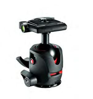 Innovative and unique features like the unique 90-105 portrait angle selector allow better camera control for advanced precise settings The best Manfrotto pro ball head, dedicated to 190 carbon fibre