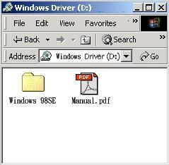 System will find a new device and remind you to install the driver for new device.
