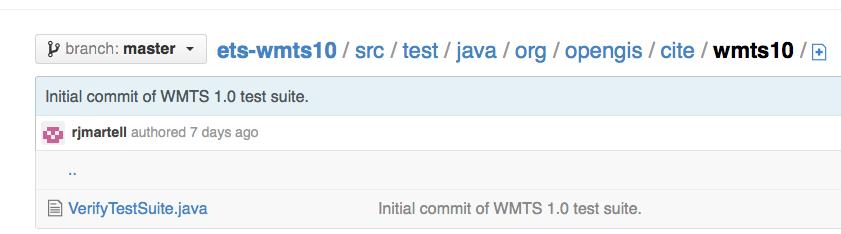 Easy testing from the Test Suite Developers working on the test now run mvn