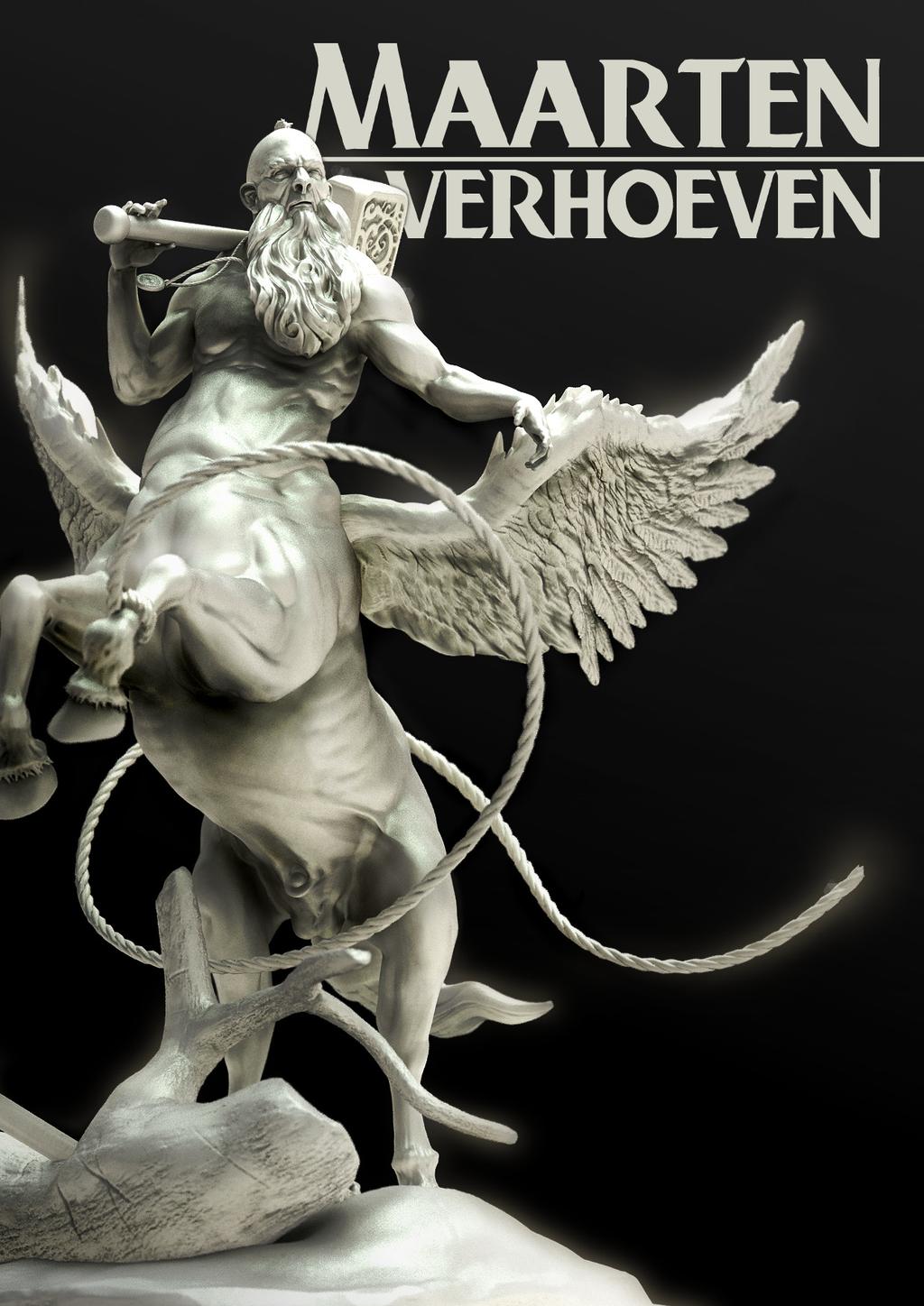 Maarten Verhoeven is a 3D artist who specializes in character sculpting and has a passion for film and monsters.