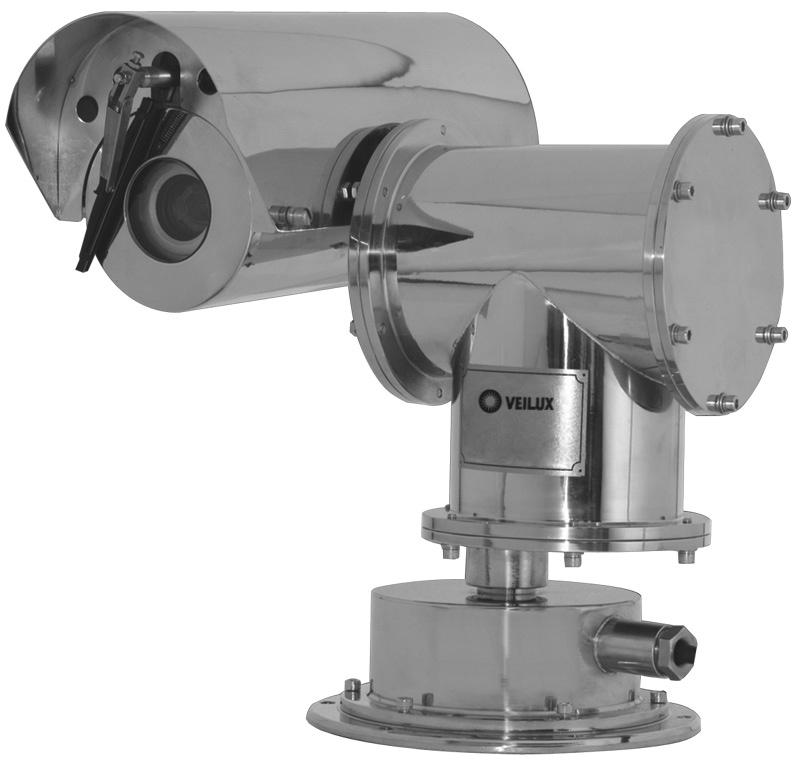 EXPLOSION PROOF CAMERA SVEX-W125 Stainless Steel Material Stand Installation Pan / Tilt w/ Camera Housing All Kinds of Camera Optional Multiple Protocol for Multi-Control System 350 Pan Turning +90 ~
