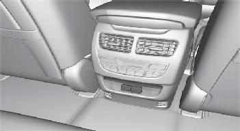 Models with rear console compartment Models without rear console