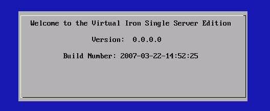 1: Download the Product 2: Choose a Server Begin by downloading the product from Virtual Iron web site: (http://www.virtualiron.com/free) Enter your email address, and click Download Now.