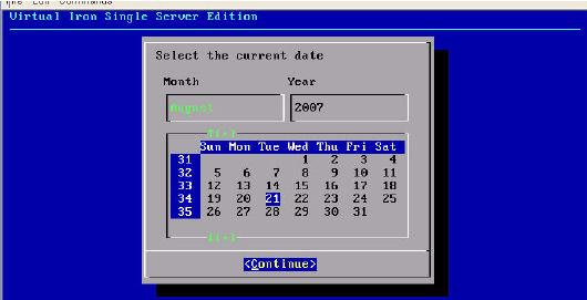 Step 4. The date and time are derived from the operating system in which SSE resides.