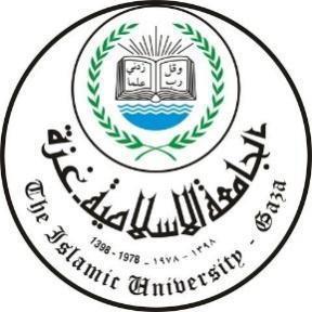 Islamic University of Gaza Faculty of