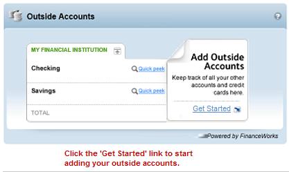 Transfers made on the Online Banking Home Page will display quickly in the My Accounts list and the Account History Page transactions list if it's supported.