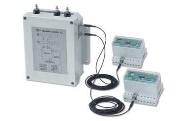 52 Relays TRANSDUCER line DC measuring converter General Characteristics The DC measuring transducers are designed for high voltage measurement.