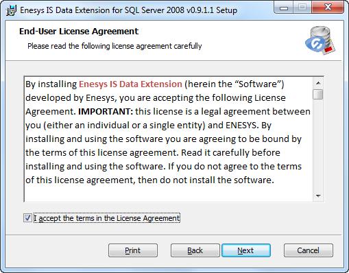 2. License agreement Read the license agreement