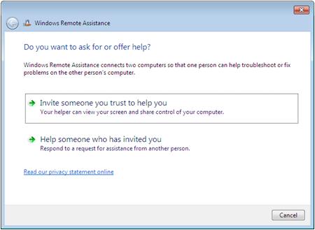 Creating an Invitation Client must issue an invitation and send it to an