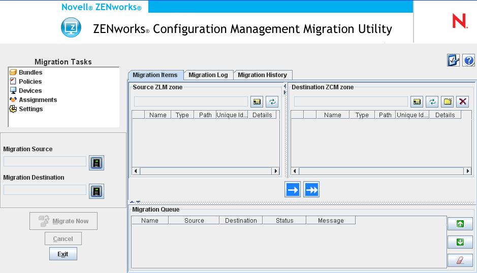 3 Run the sh./run-migration.sh command. This file is located in the folder where you have downloaded the utility. For more information, see the Section 1.