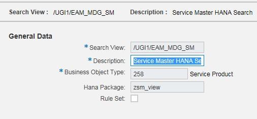 You can activate the Rule Set if you want to adjust your HANA Search later in the HANA Studio. With this, you specify the attribute characteristics like fuzziness etc. for all the attributes.