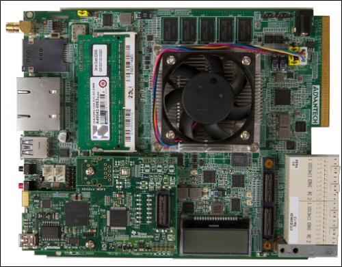 TI Keystone II Hardware Features Dimensions: 8" x 8 board TI 66AK2H12 SOC (14 Watts): 8x