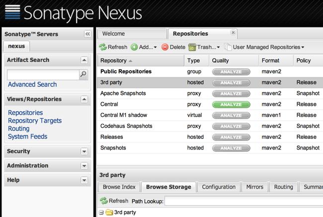 Corporate Repository: Nexus