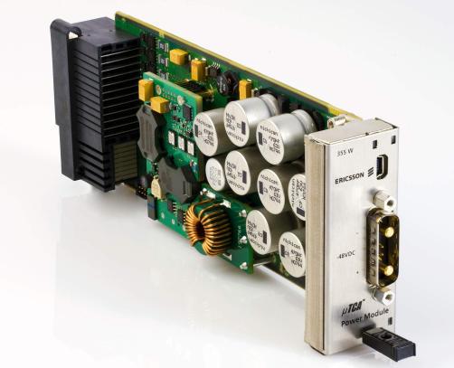 Power Concept MTCA cpci Plus/Serial Power Module: should use the output backplane power connector in order to distribute radially the payload +12V and management +3.