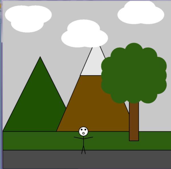 Using Key Strokes and boolean variables continued You need to make your stickman move back and forth across your screen except he never goes off the screen.