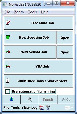 The Job Tab Once Farm Works Mobile has been installed and registered, this is the initial menu that you will be presented with. We call this the Job Tab.