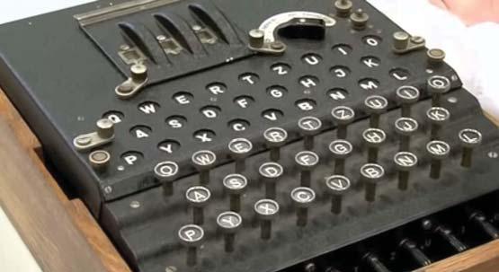 Symmetric Keys Nazi Enigma Machine is an earlier version of the Lektor https://www.youtube.