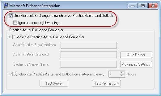 Integration with Microsoft Exchange Integration with Microsoft Exchange allows more immediate synchronization of calendar entries between Exchange users.