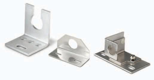 .2 Product Mounting brackets by Eaton s electrical sector found in this section are suited for use with 8 mm to 30 mm diameter tubular sensors only.
