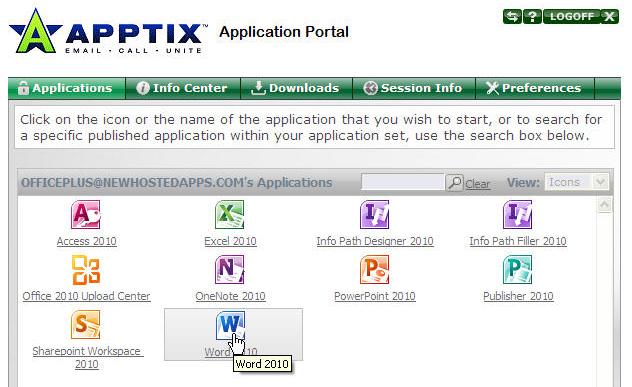 Hosted Applications Admin Guide / Hosted Applications Portal Page 21 of 32 6.
