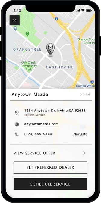 To add a vehicle: When prompted upon initial login, tap Add Vehicle On the Add Vehicle screen, enter your vehicle s information, including name, VIN, current mileage, driving habits and miles driven