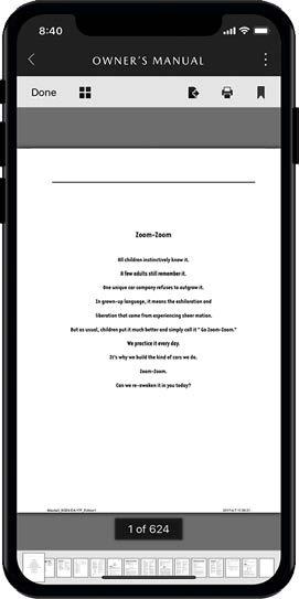 the PDF After downloading, tap Owner s Manual again to view SMART START GUIDE Tap