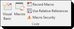 Chapter 6: Macros and Forms / Module A: Recording macros Module A: Recording macros Macros are small programs that can perform tasks for you in Excel, such as formatting or entering data.