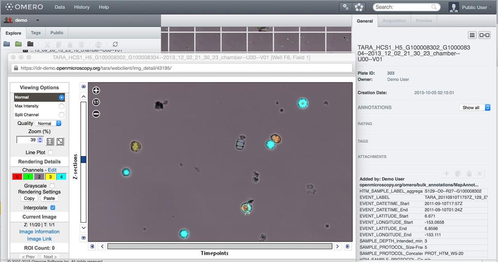 PoC: Euro-BioImaging Image Data Repository