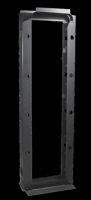 : Open Frame Racks CHAPTER Open frame racks are versatile solutions for mounting hubs, switches, routers and servers. Easy access to all sides simplifies maintenance and updates.