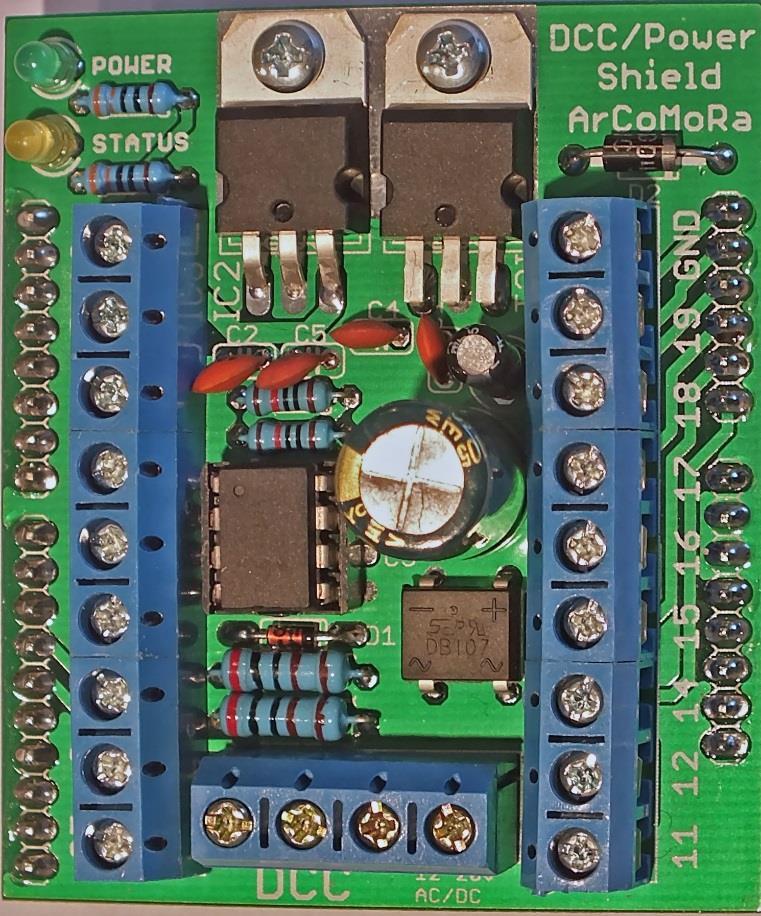 All components are placed on the printed side of the board. The location of each component is indicated by the component code. Assembly order:. 1) Place and solder resistors R1 to R6.