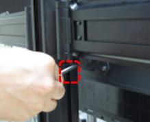 One person to hold the spacer between monitors, one to hold the center-side of the arm to keep the