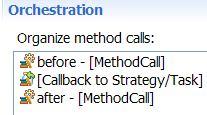 Pattern Callback Pattern Callback Case 2. Combination with the Pattern Strategy A strategy determines how to apply patterns and how to navigate over a resource.