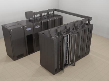 Moving power distribution and scalability closer to the rack Modular busway, hot swappable,