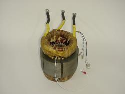 conventional 1hp induction motor.