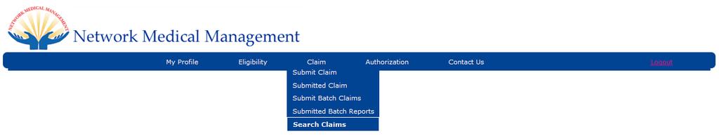 If a claim is no longer listed, you can still search for the claim using the Search