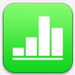 Spreadsheet app designed for a mobile device.