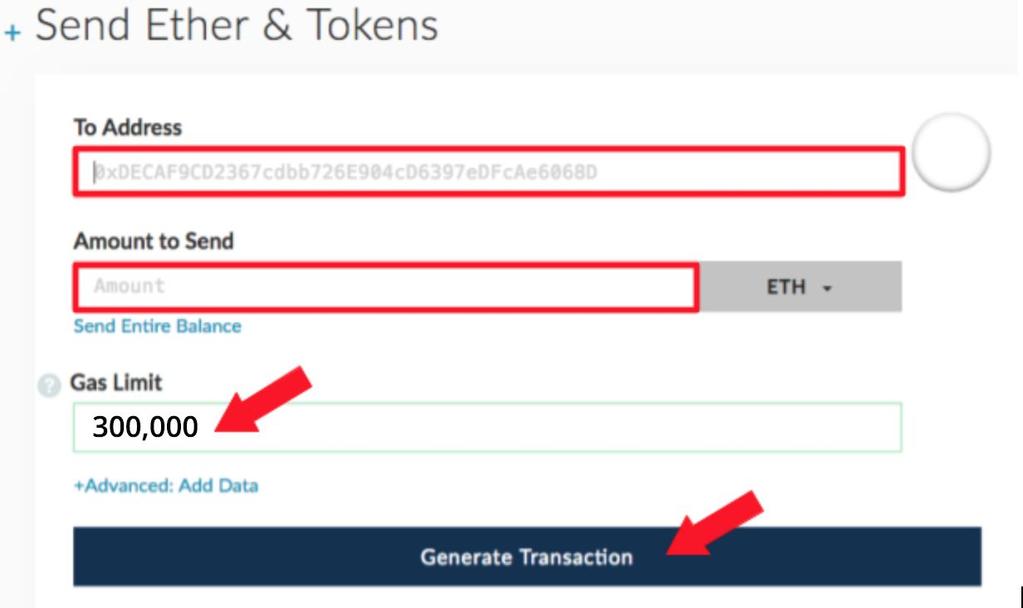 After unlocking your wallet please make sure to copy/paste the exact Address provided in our webpage https://etheal.com/contribution/ into the Your Ethereum address: field on the Contribution page.