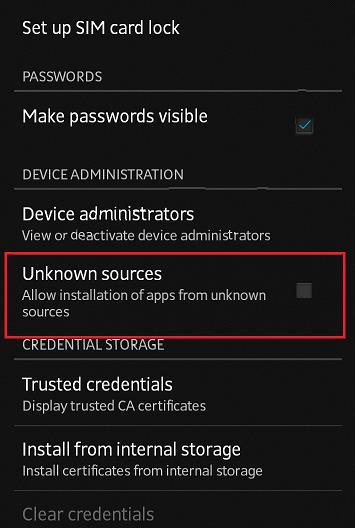 After installation is finished, for your phone security, don t forget to return to Settings -> Security -> and uncheck Unknown sources