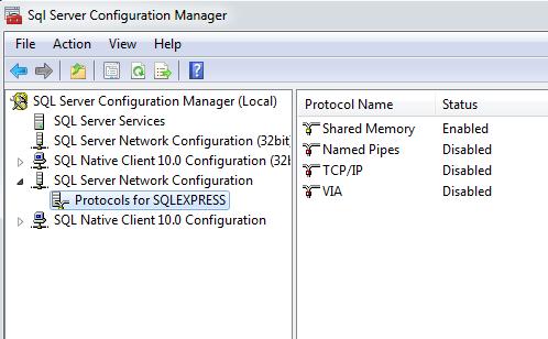could be SQLEXPRESS, MSSQLServer or instance name used during installation of SQL Server. 3.