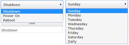 Step 3: Then select power action and date. Step 4: Click Add, this power schedule will add in the Task list.