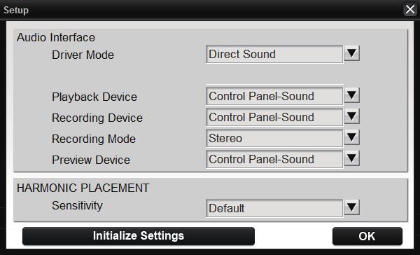 Setting Up R-MIX Here s how to make settings for your audio interface and specify how R-MIX is to operate. 1. In the menu, click the [Setup] button. The Setup window will appear.
