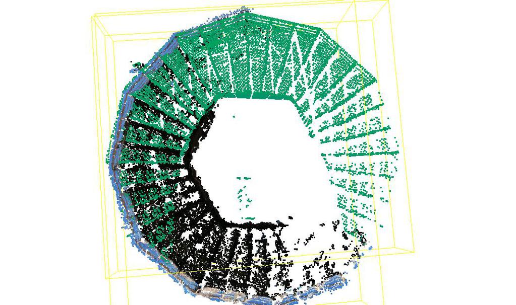 balcony of the windmill from the smartphone point cloud.
