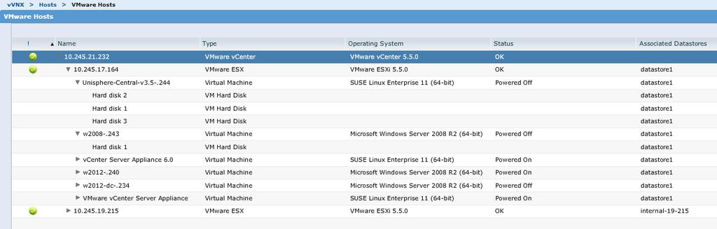 NFS Datastores require a NAS server to be configured. The following host access configurations can be set for NFS Datastores: Read-Only, Read/Write, allow Root, and No Access.