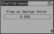 Flow at Design Point: Set the flow value corresponding to flow at design point Dual Pump Value Increase: Defines the increase in setpoint when a lag pump starts.