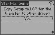 CHAPTER 10: COPY TO LCP (LOCAL CONTROL PANEL) Allows all of the controlled parameters to be copied to the LCP.