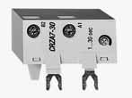 Electronic Timing Module OFF-Delay fter interruption of the control signal, the contactor is de-energized at the end of the delay time.